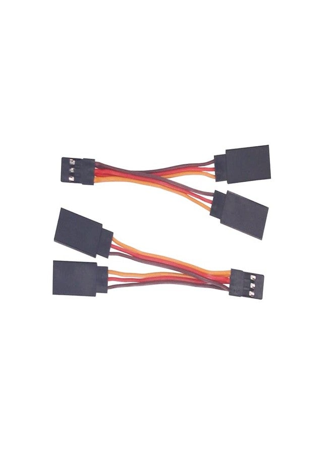 OliRC 6pcs Servo Y Cable 1 to 2 Y Leads Male to Female Extension Lead Wire for RC Airplane Model(C171-6) - Image 2